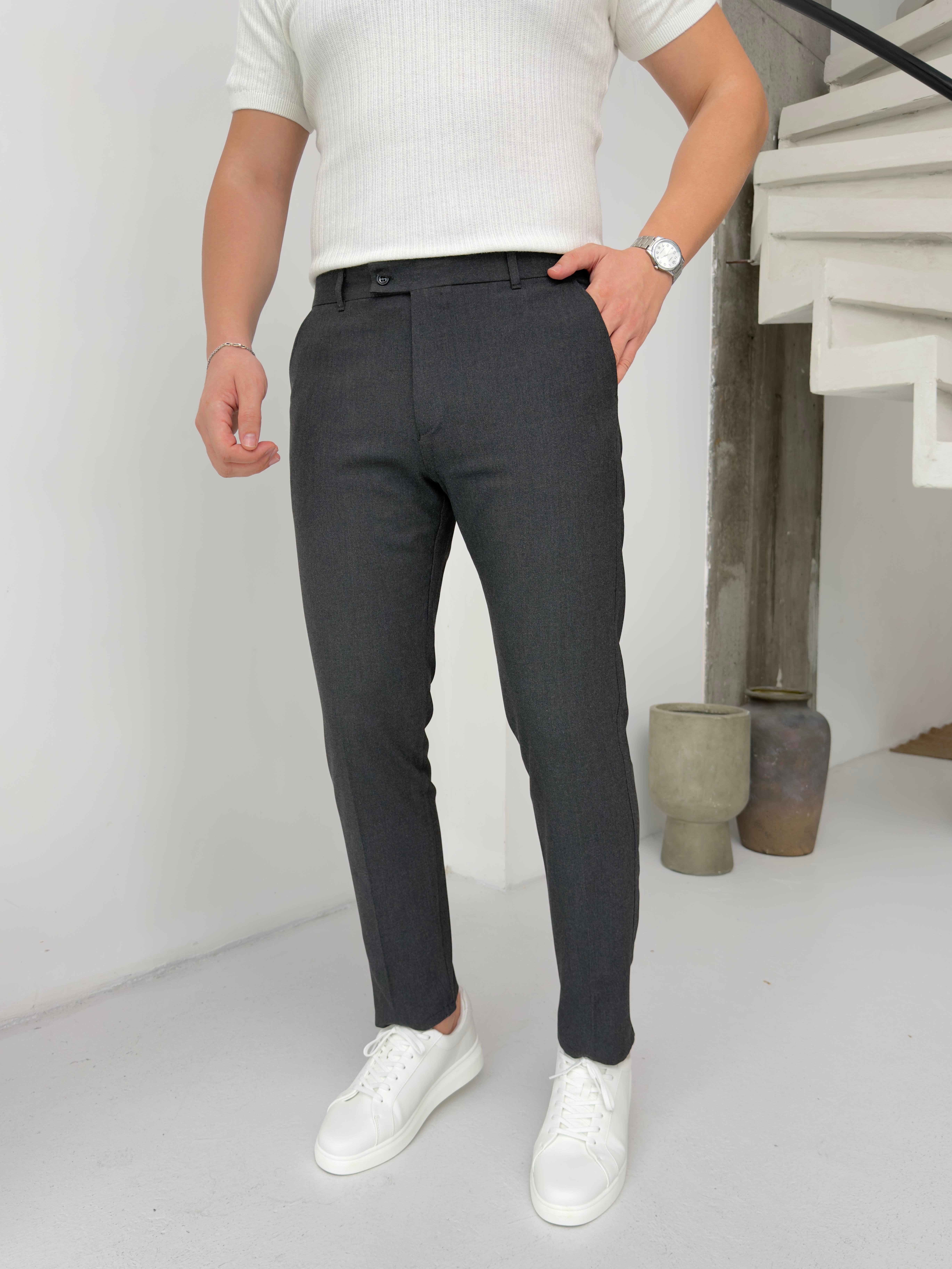 Urban Fit Antrasit Kumaş Pantolon