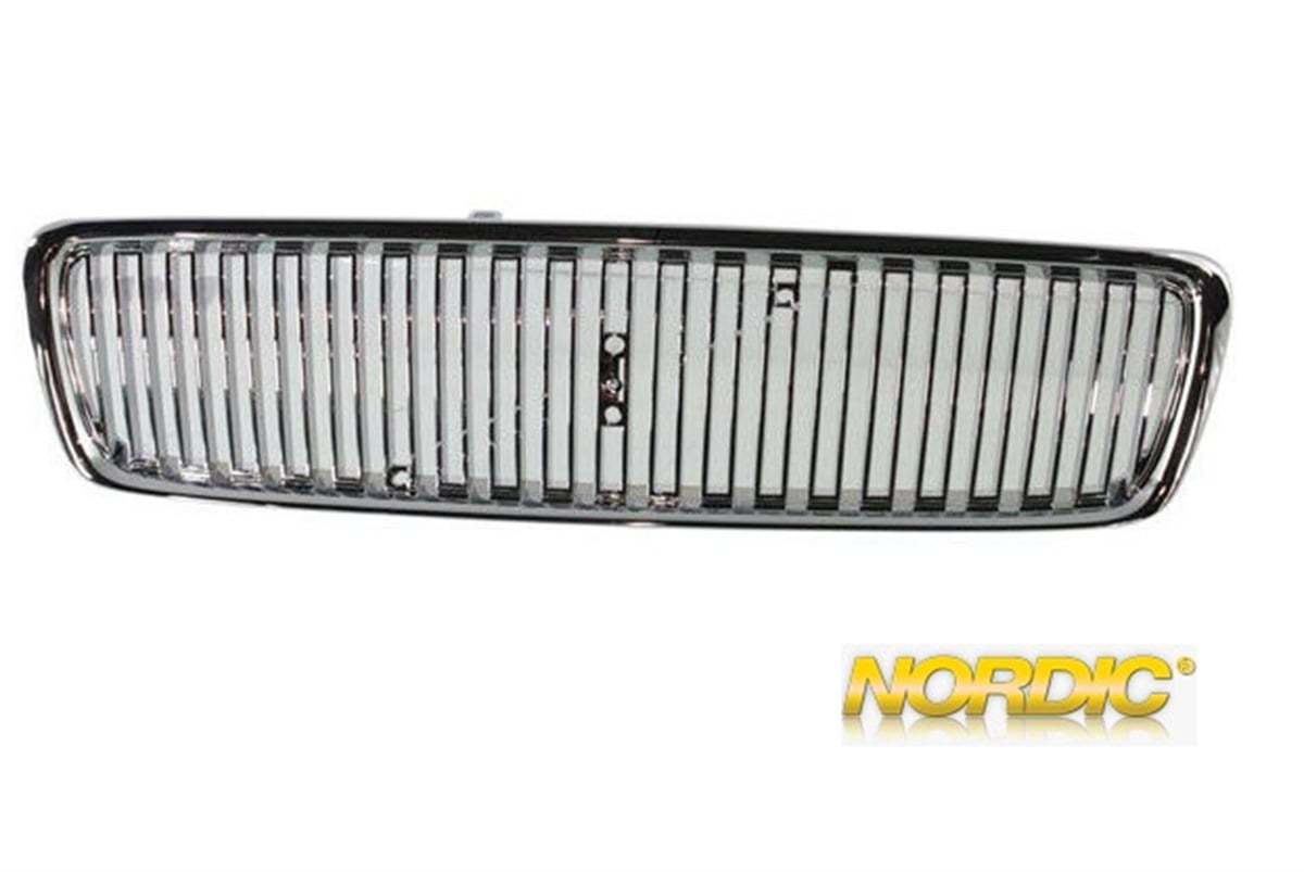  V70 2000-2004 IZGARA ÖN (PANJUR) KROM ÇERÇEVE SİYAH IZGARA