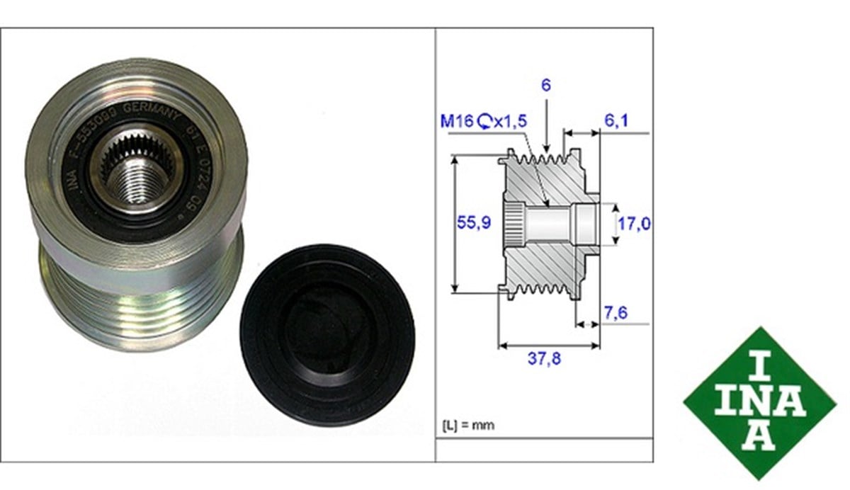 ALTARNATÖR KASNAĞI S40/V40 -04