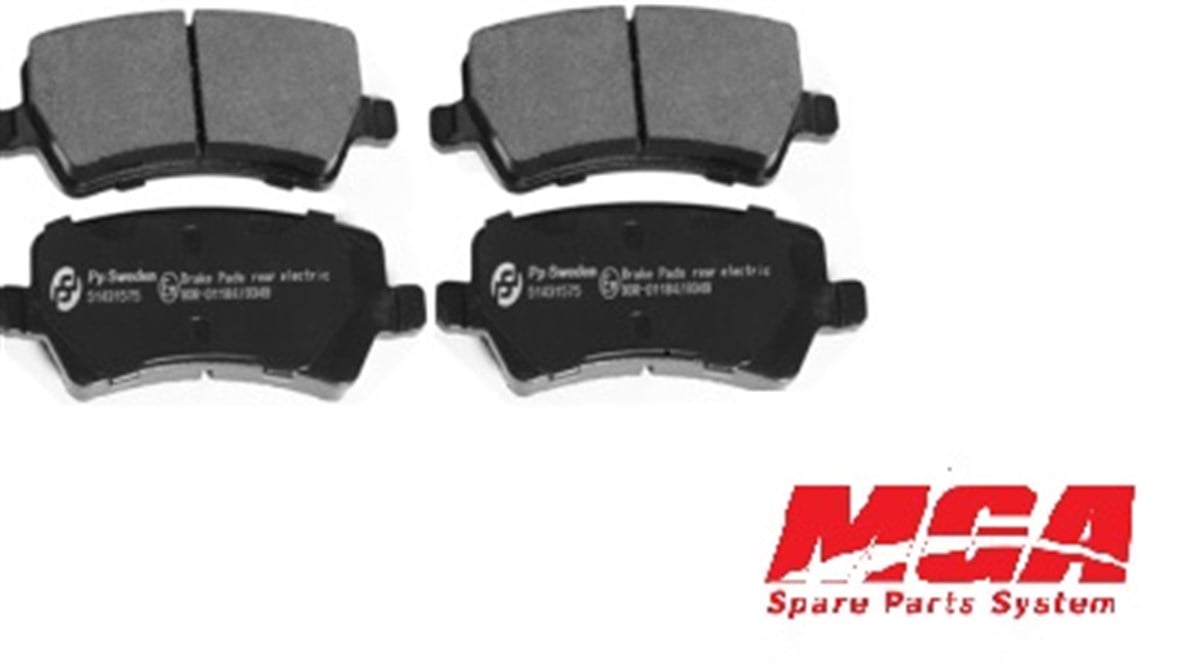 ARKA FREN BALATASI ELEKTRİKLİ S60/V60S80/V70/XC70/XC60