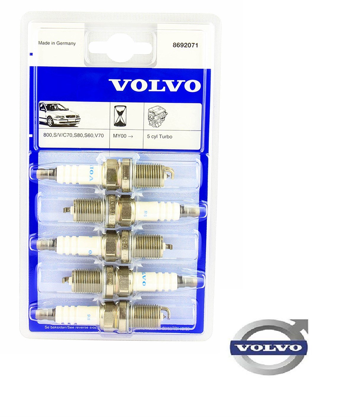 BUJİ TAKIMI TURBOLU ARAÇLAR İÇİN S60/S80/S70/XC70/850/XC90