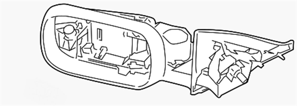 S40/V50/ DİKİZ AYNASI SOL
