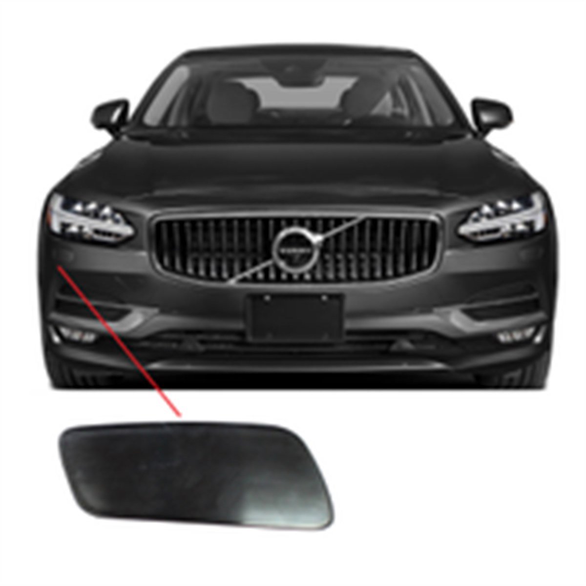 SAĞ FAR FISKİYE KAPAĞI S90 2017-