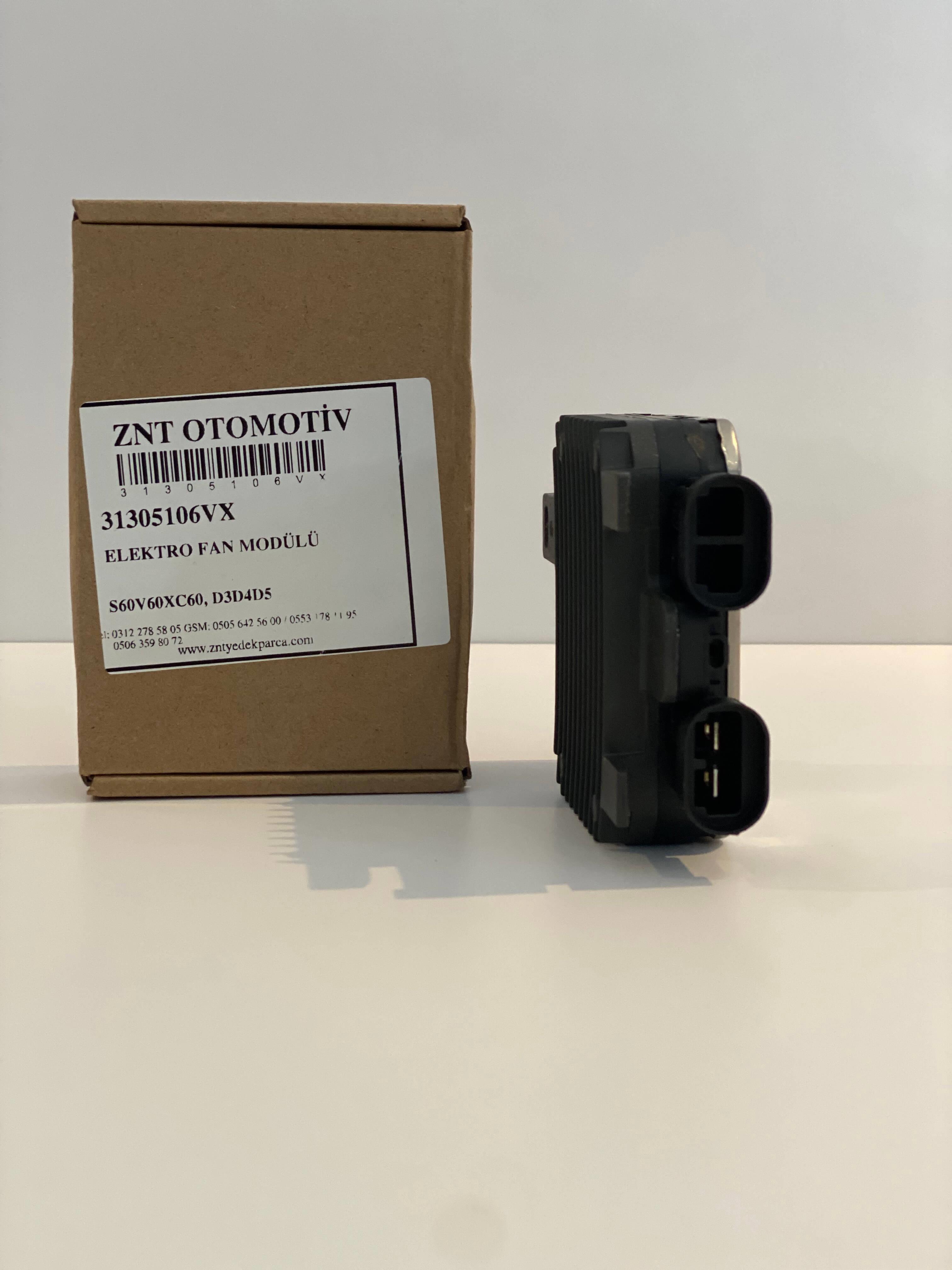 VOLVO 31305106 ELEKTRO FAN MODÜLÜ TEK FİŞLİ S60-V60-XC60 D3-D4-D5