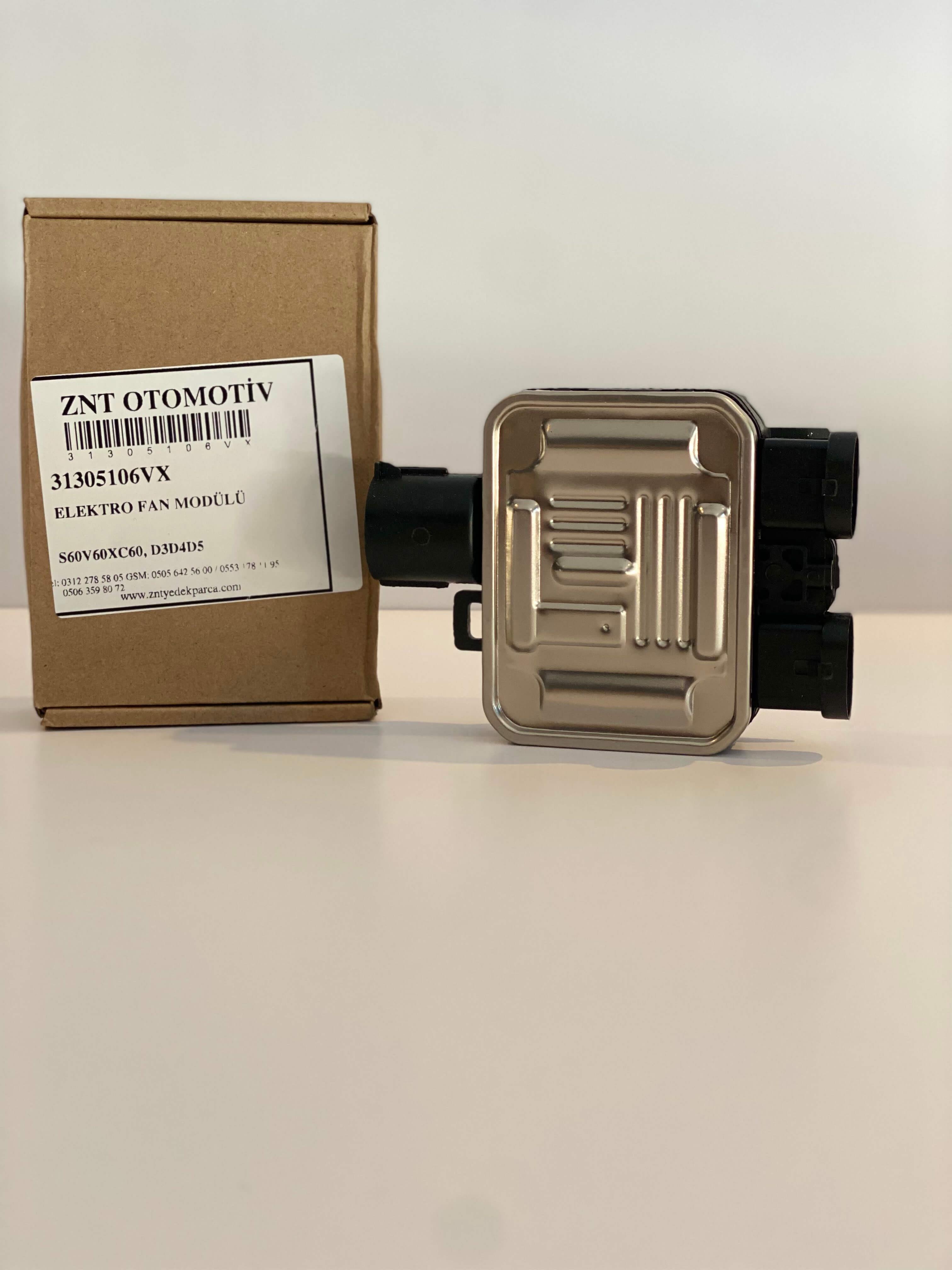 VOLVO 31305106 ELEKTRO FAN MODÜLÜ TEK FİŞLİ S60-V60-XC60 D3-D4-D5