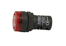 Buzzer Led'li AC/DC 24V 20mA