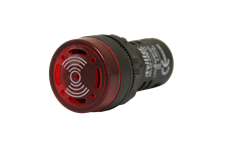 Buzzer Led'li AC/DC 24V 20mA