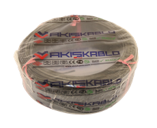 Kablo NYAF Akış Bakır Kahve 0.75 mm2 (100 Mt)