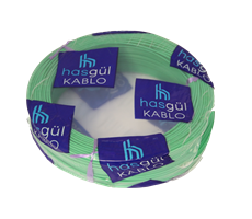 Kablo NYAF Hasgül CCA Yeşil 0.75 mm2 (100 Mt)