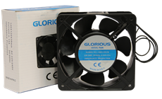 Metal Kare Fan 120x120 