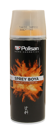 Polisan Sarı Sprey Boya (Taksi Sarısı)