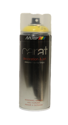 Sarı Sprey Boya Motip Carat Ral 1018 