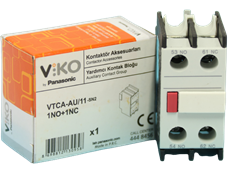 Yardımcı Kontak Bloğu 1NO-1NC Viko