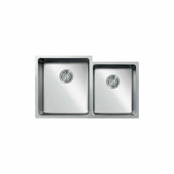 Ukınox Evye Me 400.60.40 U5pl.Gt Polısajlı Küçük Göz Solda 119.0175.E828