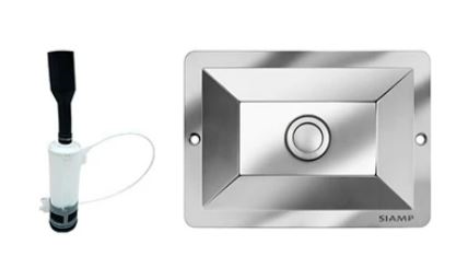 8cm Degısım Kıtı Büyük Panel Parlak Krom 15011-Pb 15011-Pb