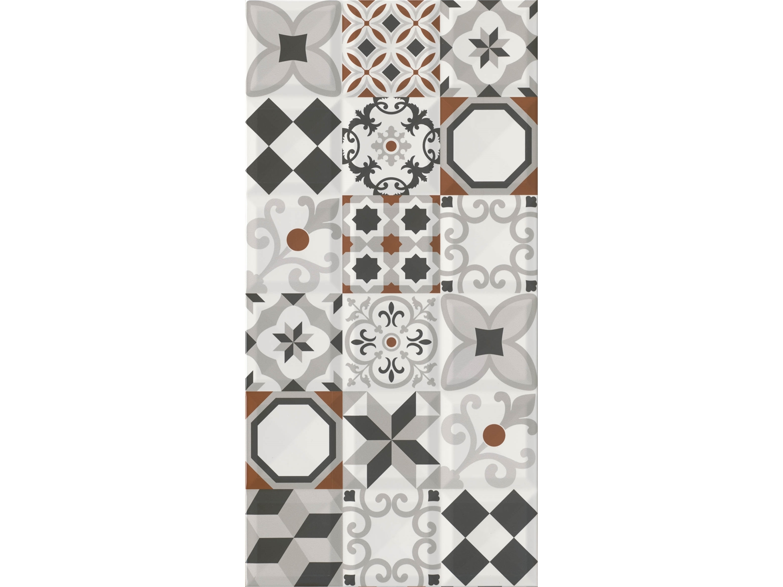 30*60 Rp-8391 Arıa Sıyah-Kırmızı Klasık -X 310100202521