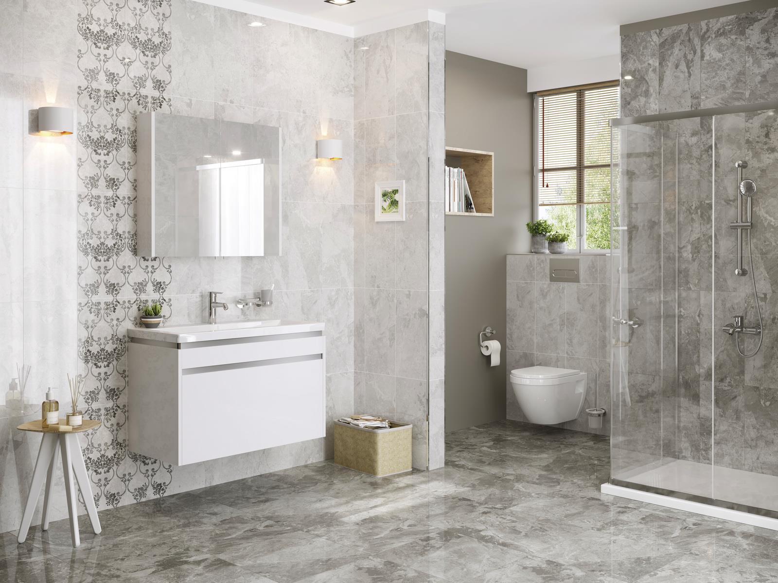 30*60 Fon-50184 Ece Beyaz Dekor -X 310100203231