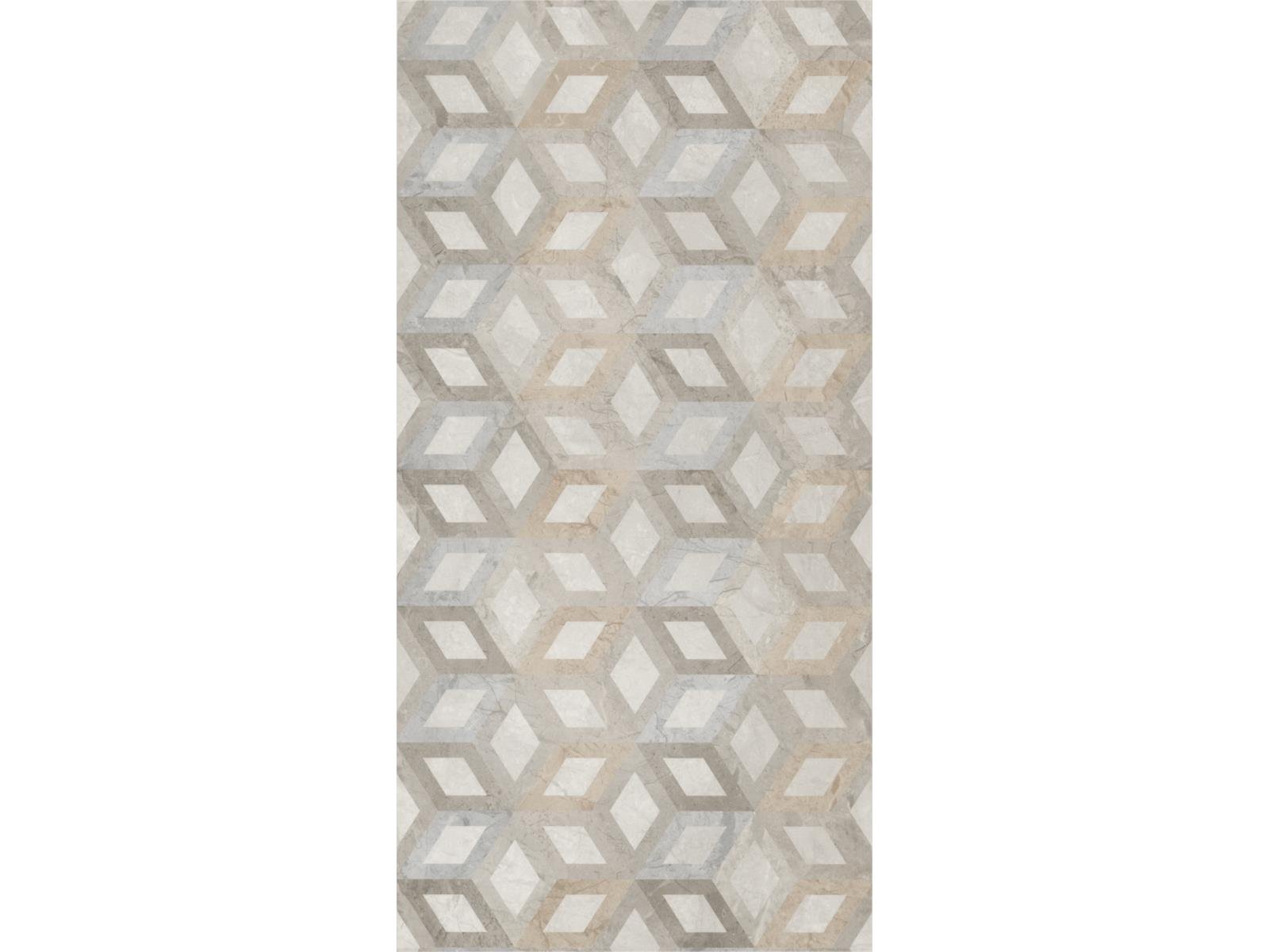 30*60 Fon-50233 Tuna Geo Dekor Kemık Kahve -X 310100203630