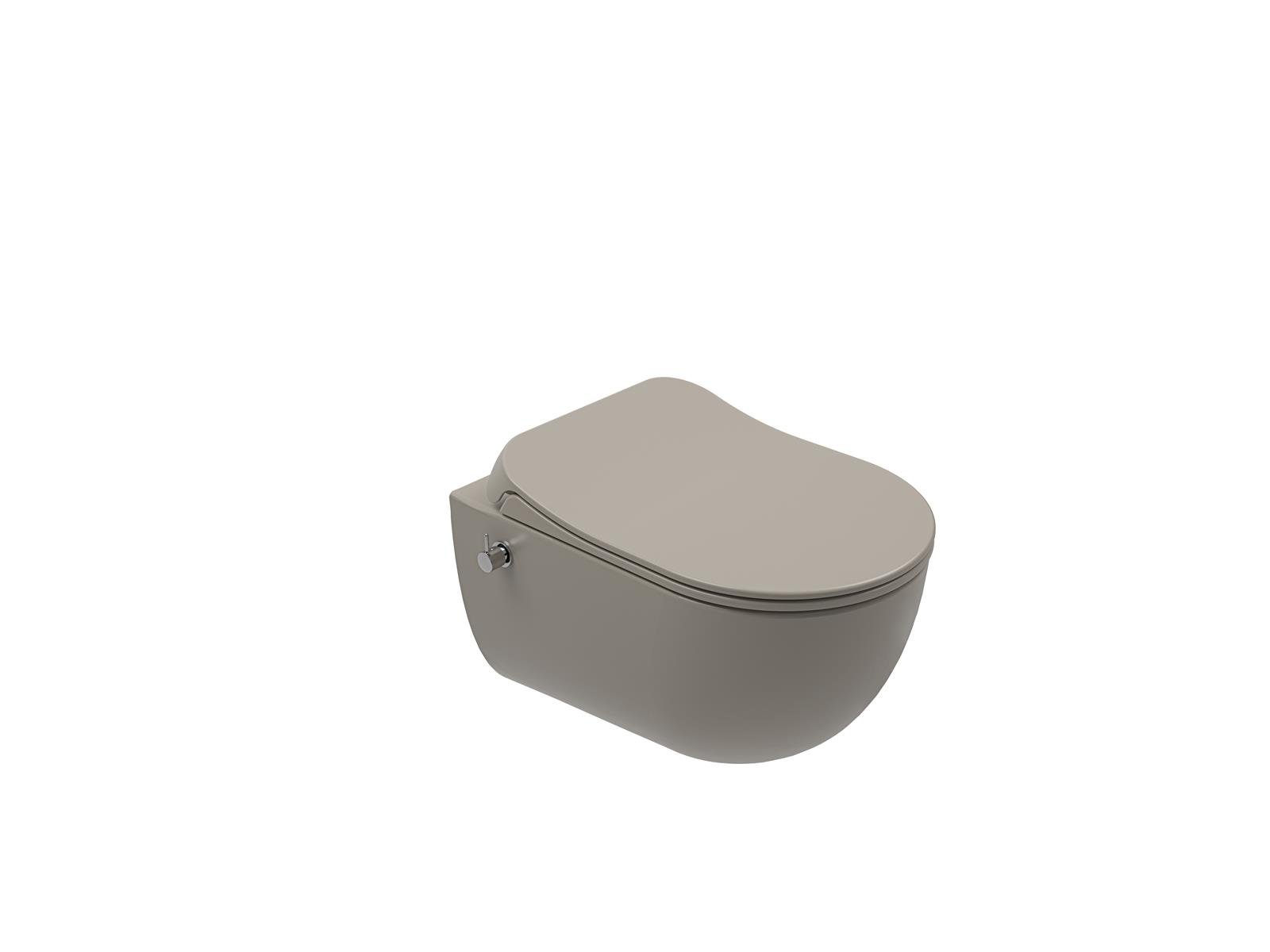 Kale Zero 2.0 Smart Asma Klozet Taharet + Sıcak + Soğuk + Smart Kapak Mat Vizon  310201100279