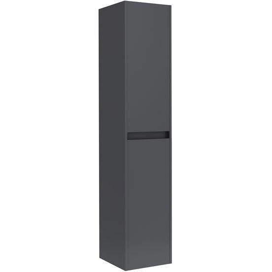 Kale İdea 40 Cm Boy Dolabı (Sepetli) Sağ/Sol  Parlak Antrasit 310300101970