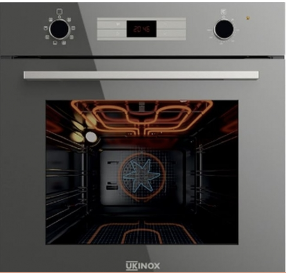 Smart 8801 G Grı Fırın 570.6918.F190