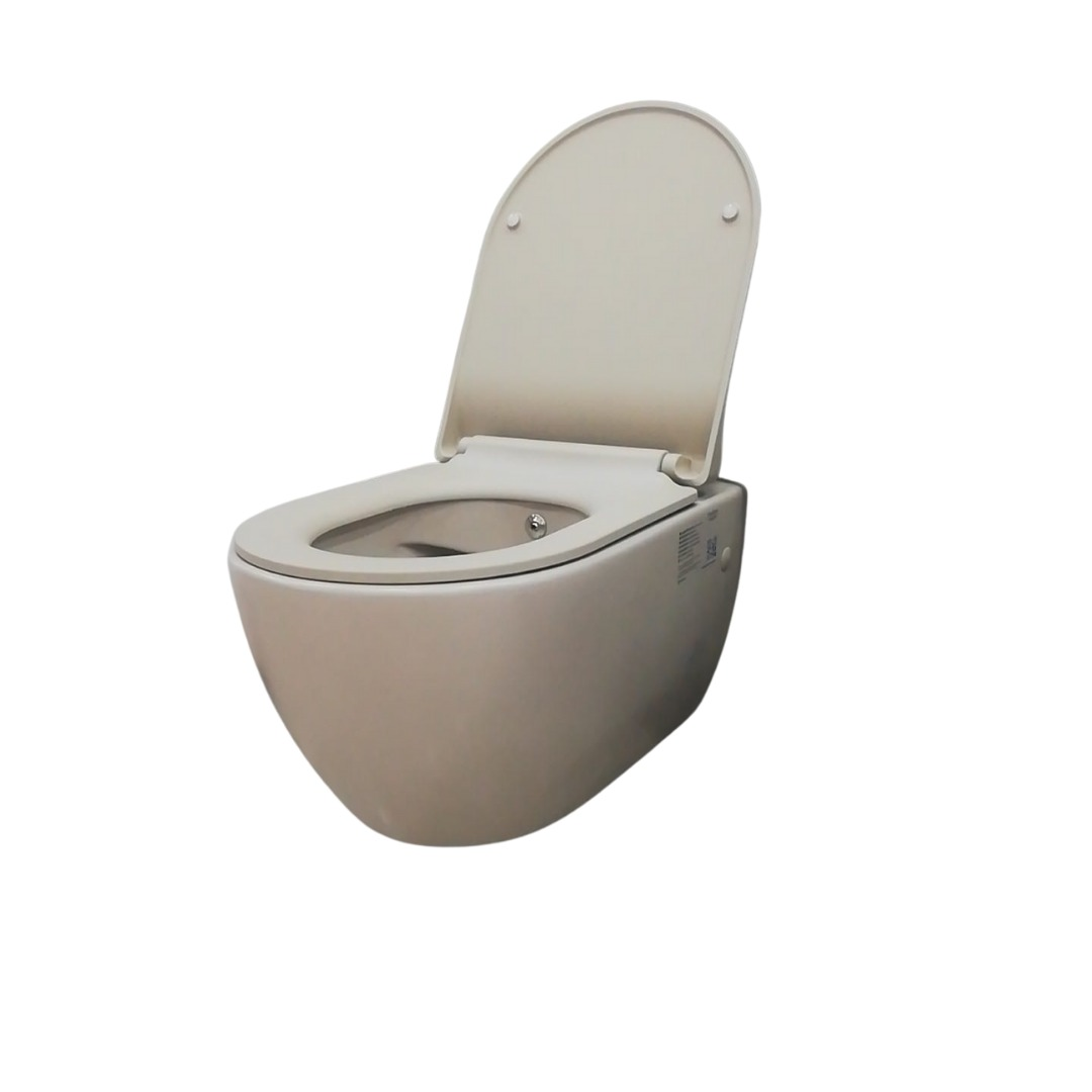 Cıty Rımless Asma Klozet+Yavas Kapak Cappıcıno 7T0191-97.KPC