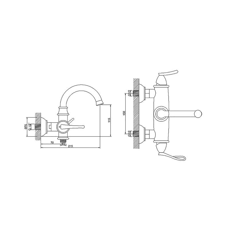 Newarc Golden Banyo Bataryası - Altın 951511 951511