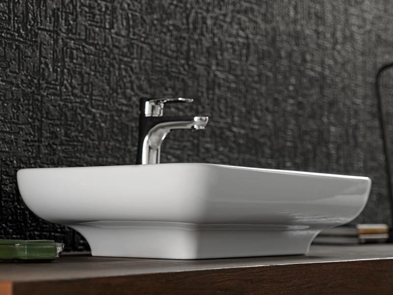 Cerastyle Turkuaz Lal Tezgah Üstü Lavabo 60*42 Cm 072700-U