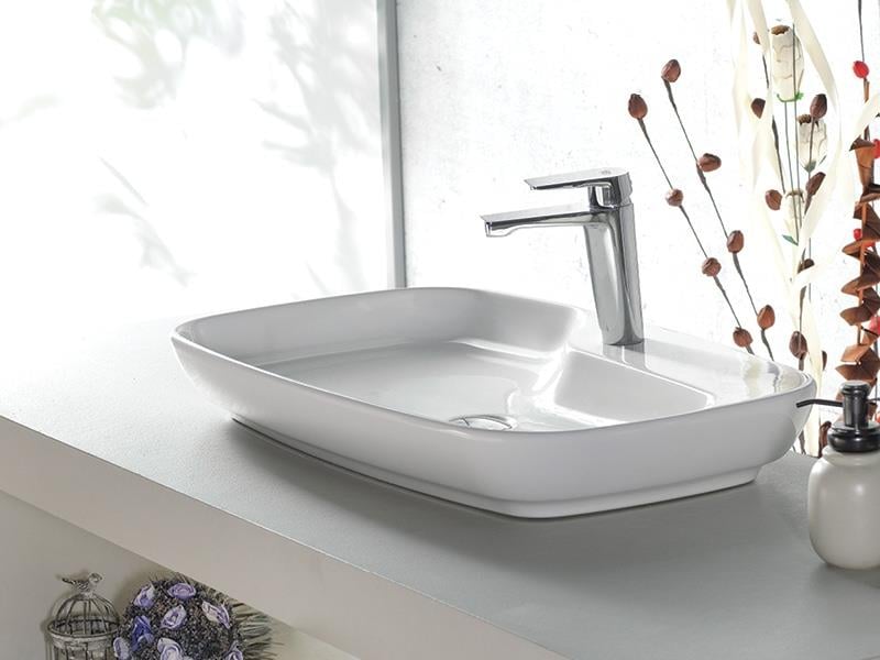 Cerastyle Turkuaz Nova Tezgah Üstü Lavabo 70 Cm 074400-U