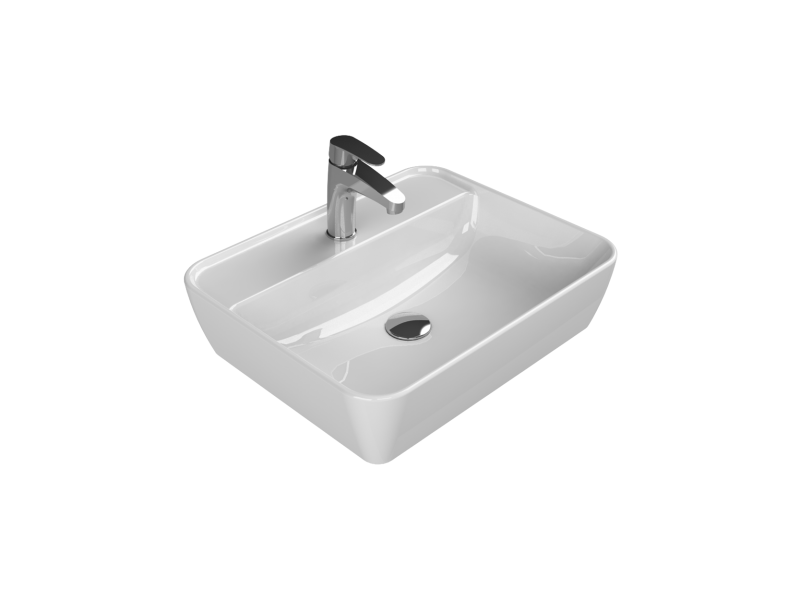 One Tezgah Ustu Lavabo Lavabo 5545 Cm (B.Delıklı) 076700-U