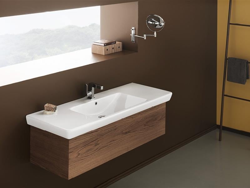 Cerastyle Turkuaz Porto  Etajerli Lavabo 85 Cm (Derınlık 38 Cm) 068200-U