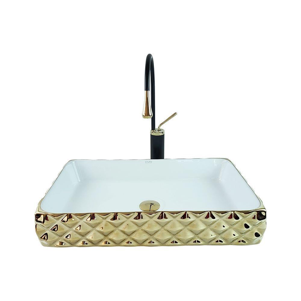 Pure Crystal Gold Çanak Lavabo Gw-100 GW-100