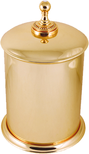Pure Crystal / Pvd Gold Çöp Kovası Aks-1101 AKS-1101