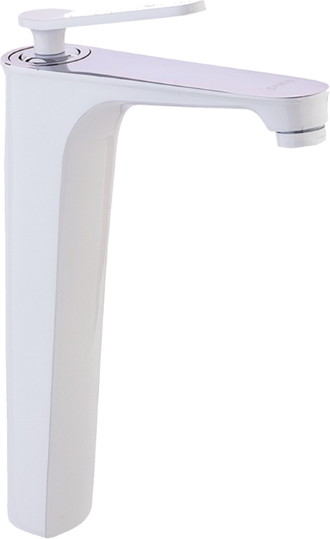 Pure Lina Beyaz Krom Tezgah Üstü Çanak Lavabo Armatürü Wc-213 WC-213