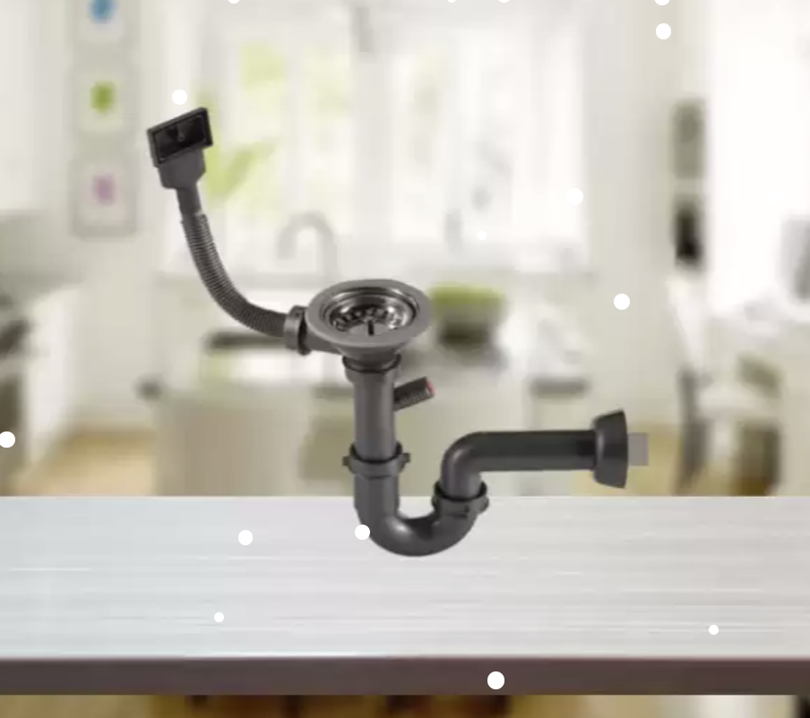 S-805-P Ø13 Cm Büyük Kafa Kumandalı Sıfon S805P-OTO