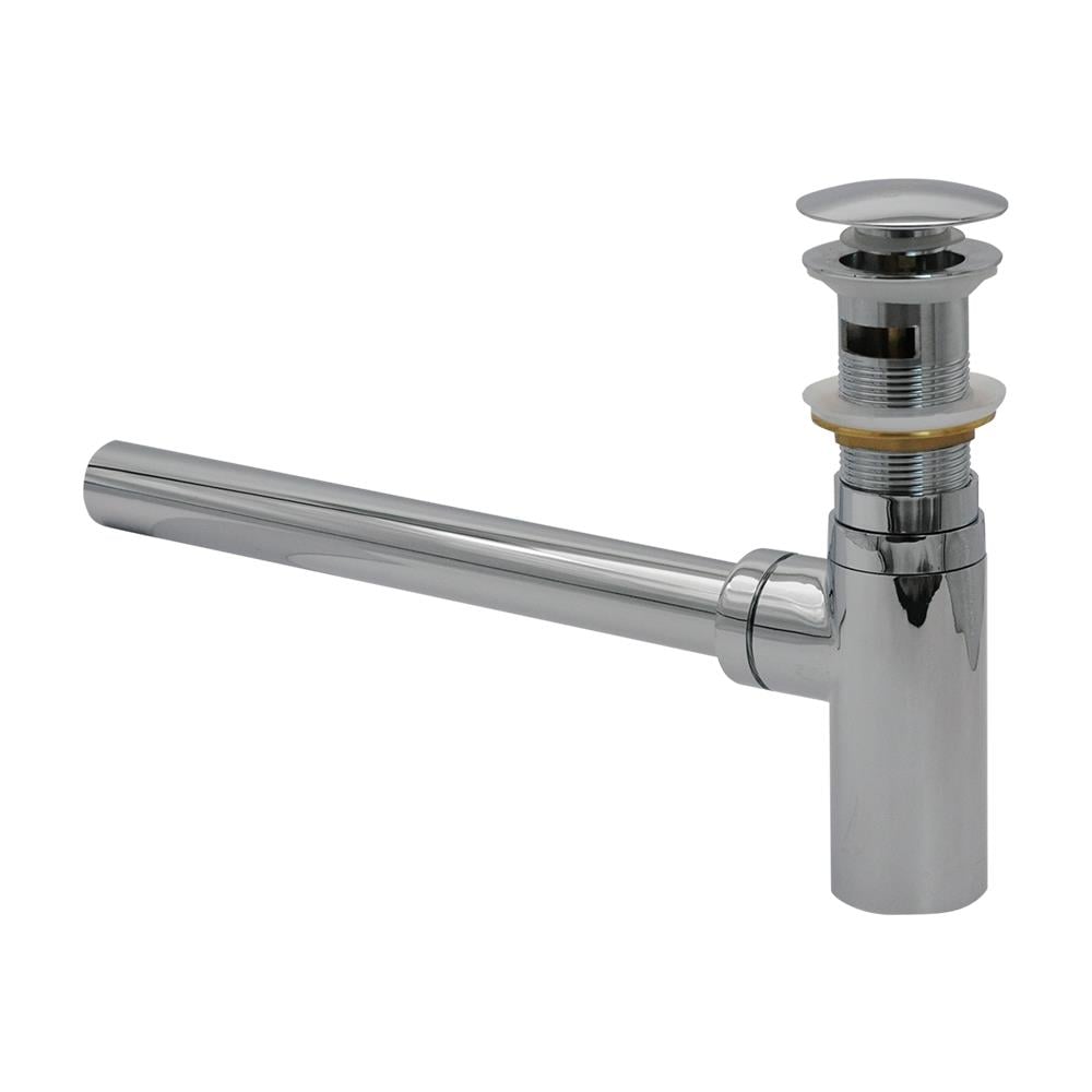 T Lavabo Sıfonu+Pop-Up Prınç Krom Sfn-05 SFN-05