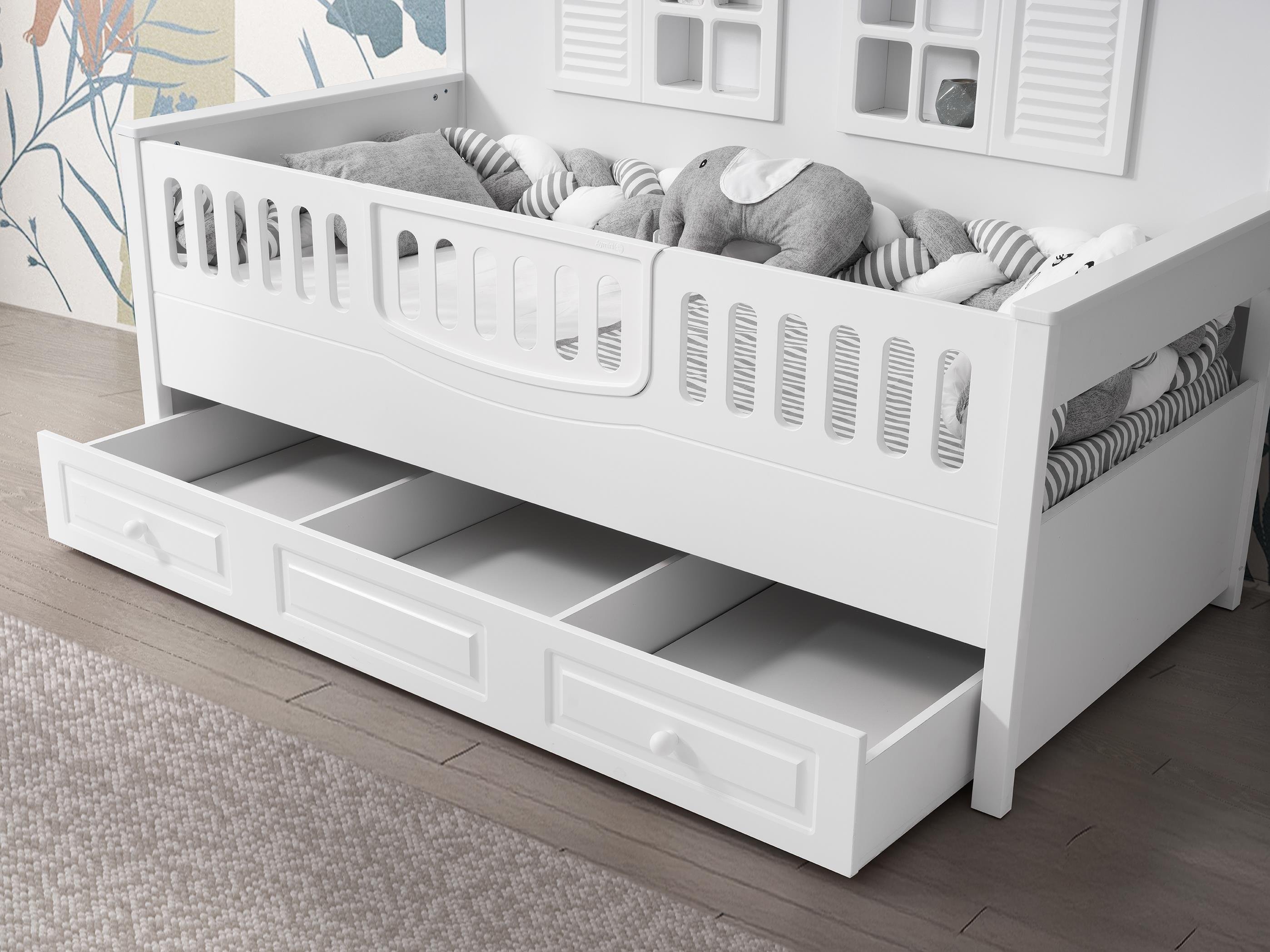 Aymini Asos Mia 4 Kapılı Bebek Odası Takımı
