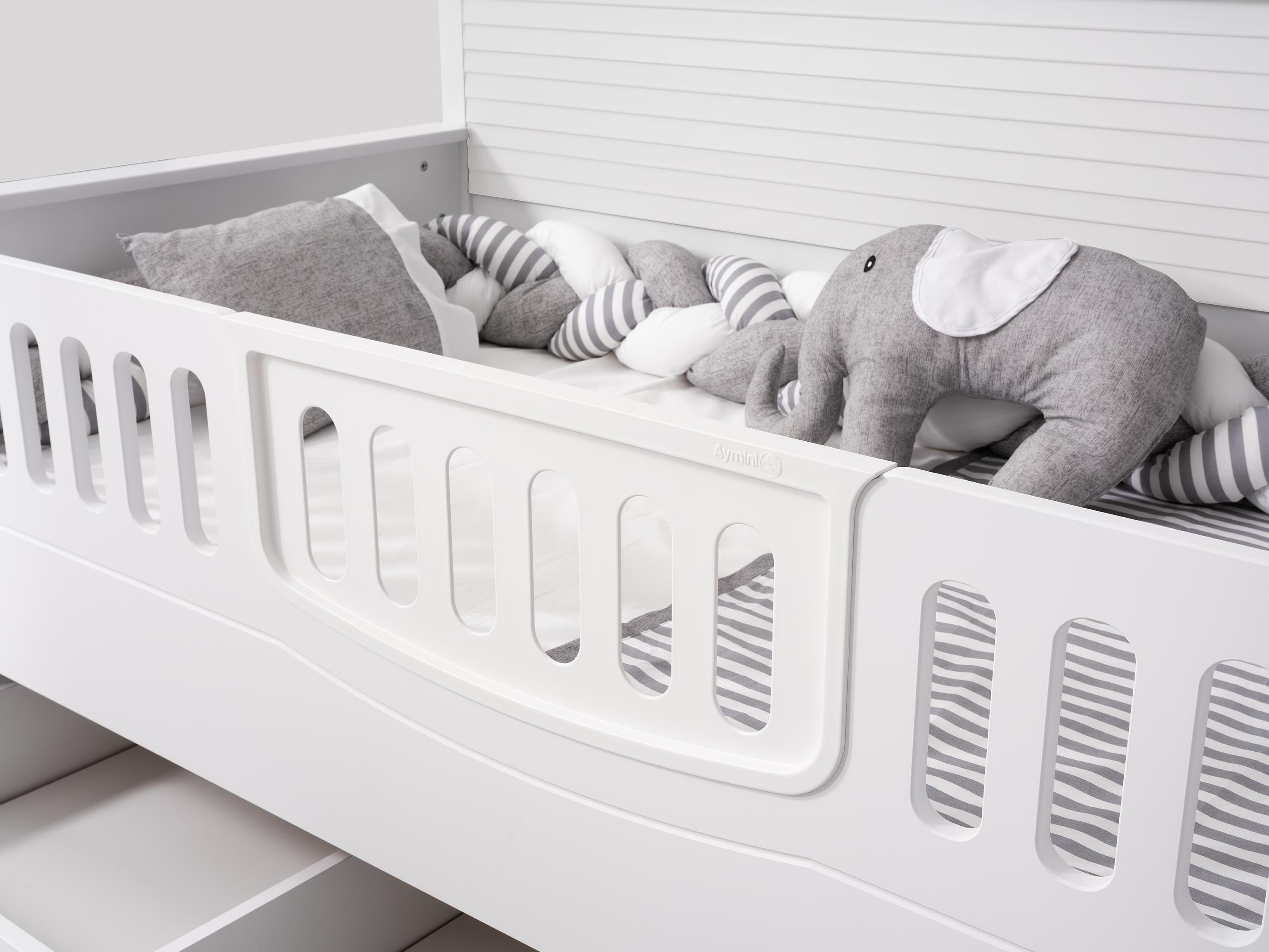 Aymini Asos Via 4 Kapılı Bebek Odası Takımı