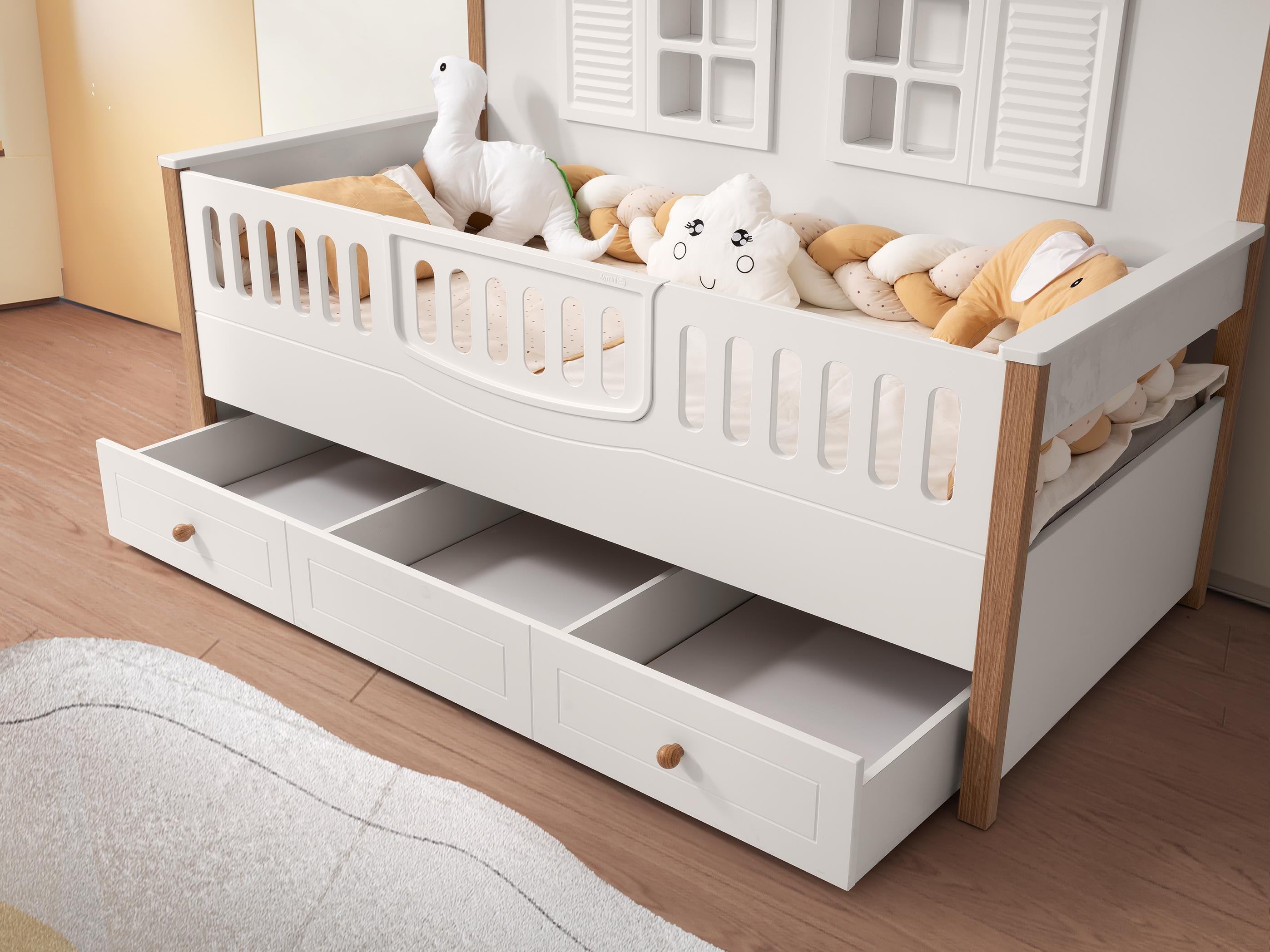 Aymini Dion Mia 4 Kapılı Bebek Odası Takımı