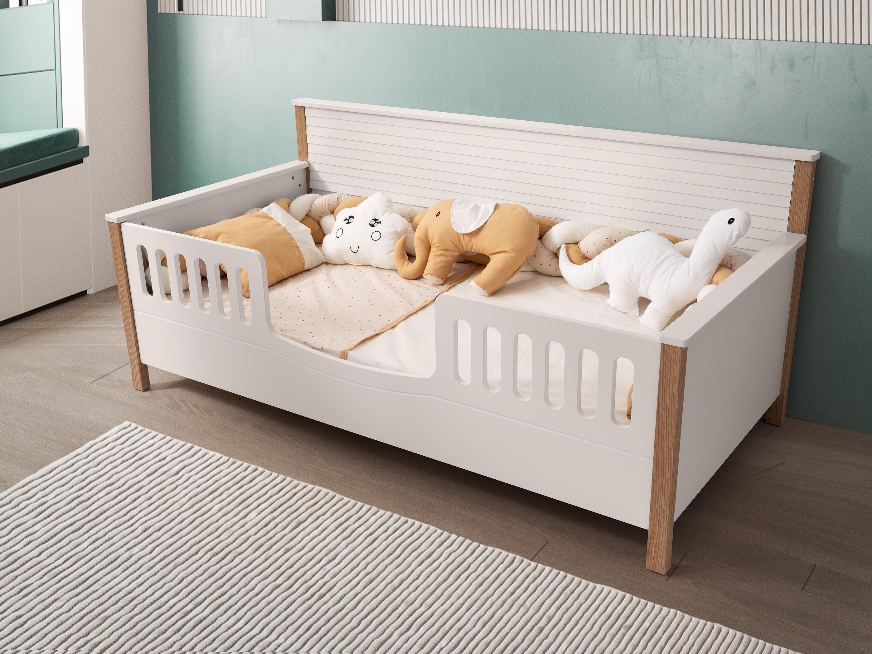 Aymini Dion Via 3 Kapılı Bebek Odası Takımı