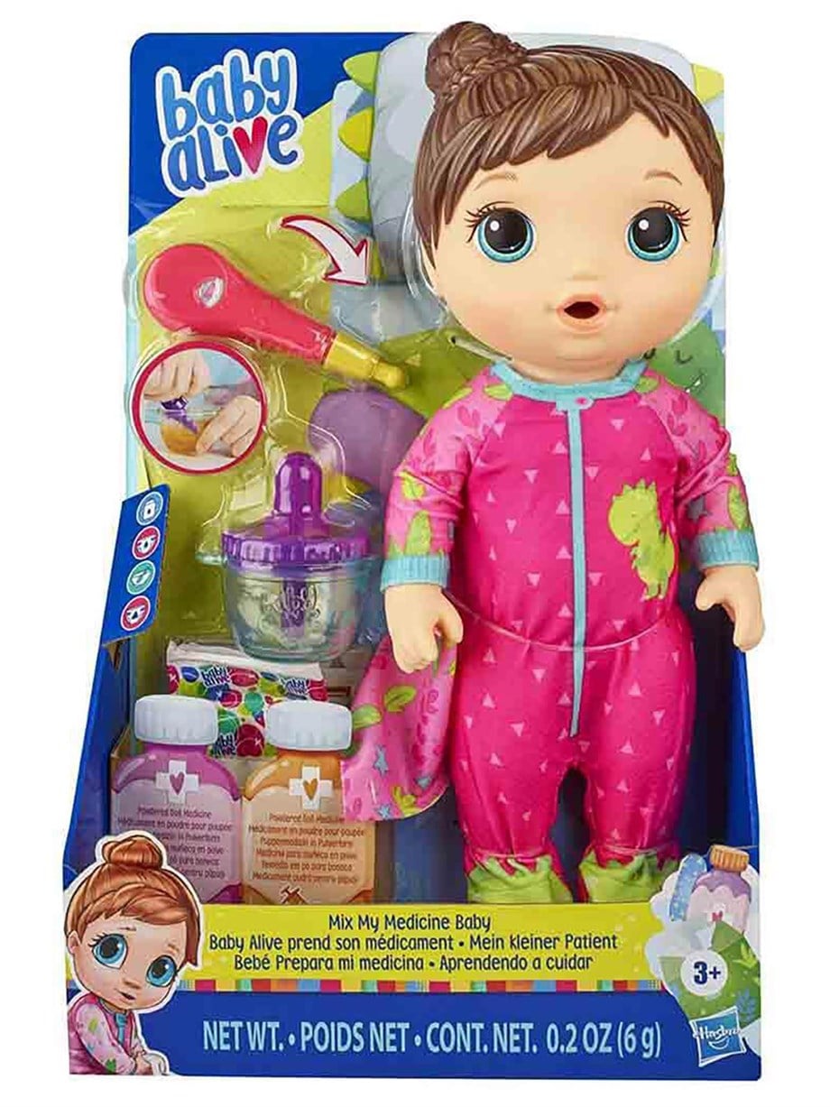 Baby Alive Bebeğim Hasta Oldu Kumral
