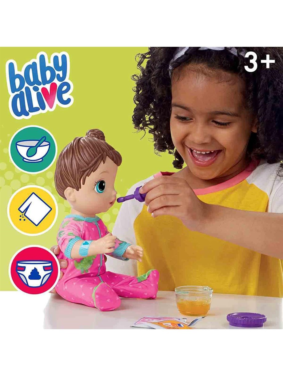 Baby Alive Bebeğim Hasta Oldu Kumral