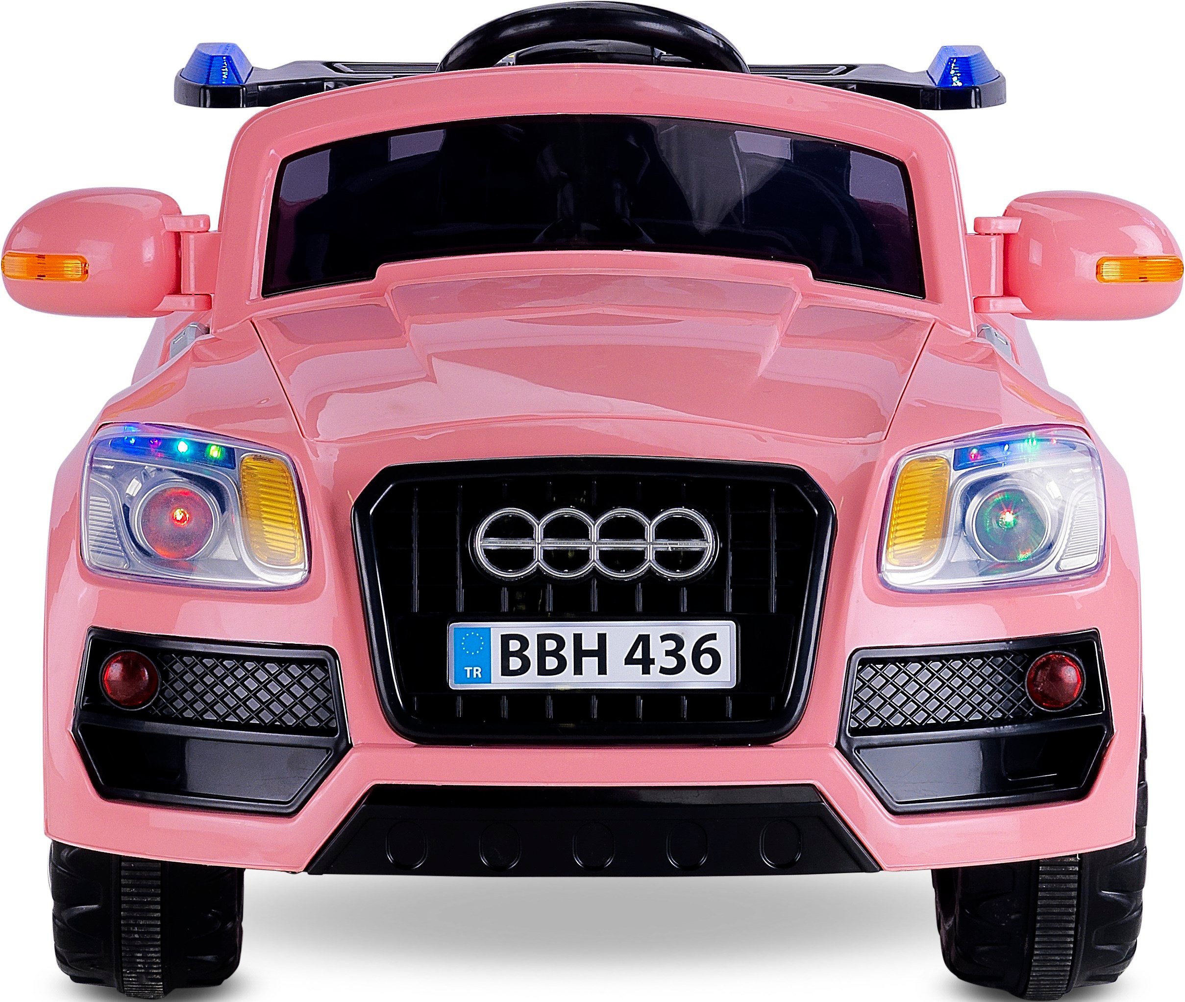 Babyhope 436 Akülü Araba Pastel Pembe
