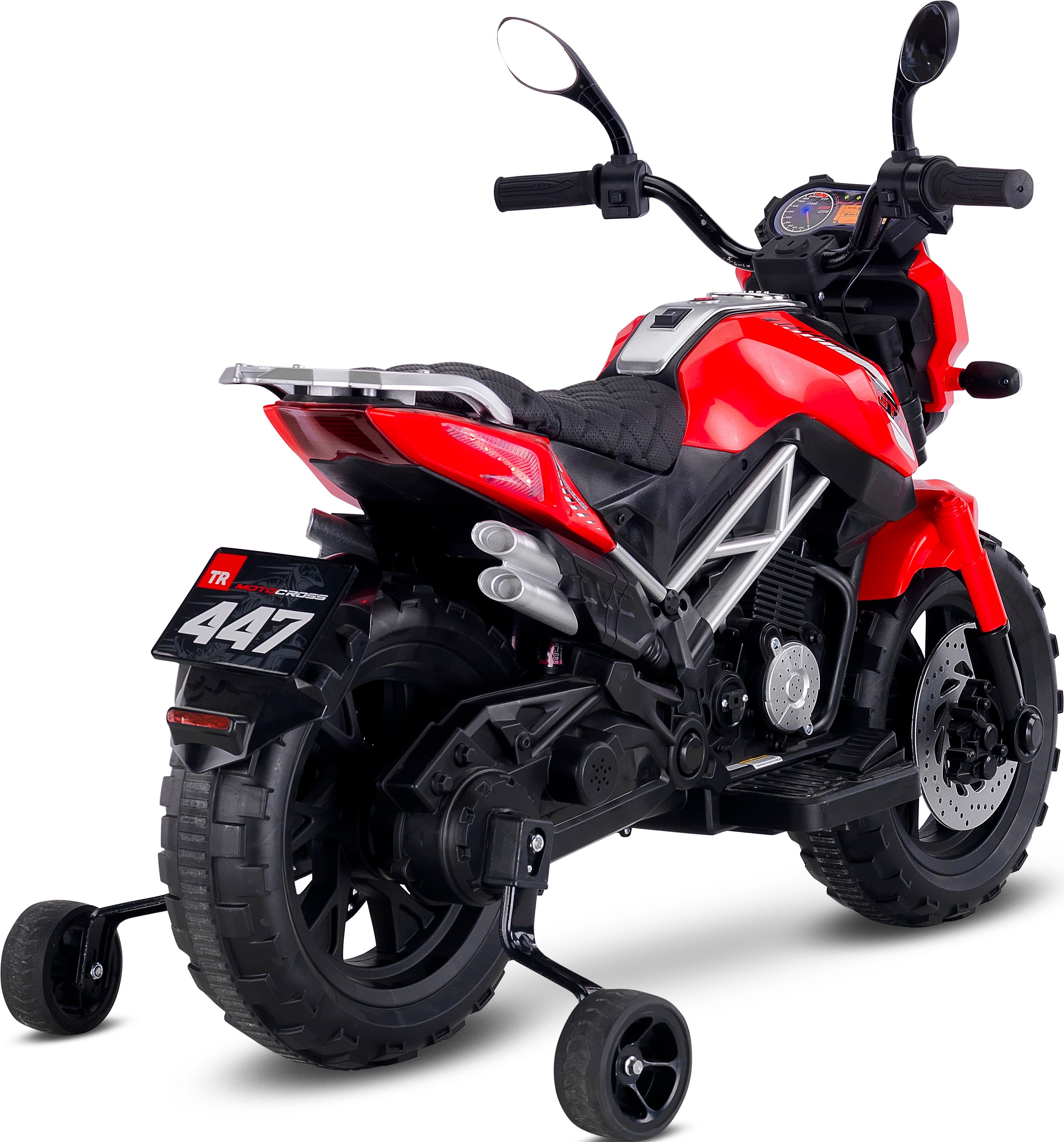 Babyhope 447A Motocrosss Plus Çift Şanzımanlı Akülü Motor