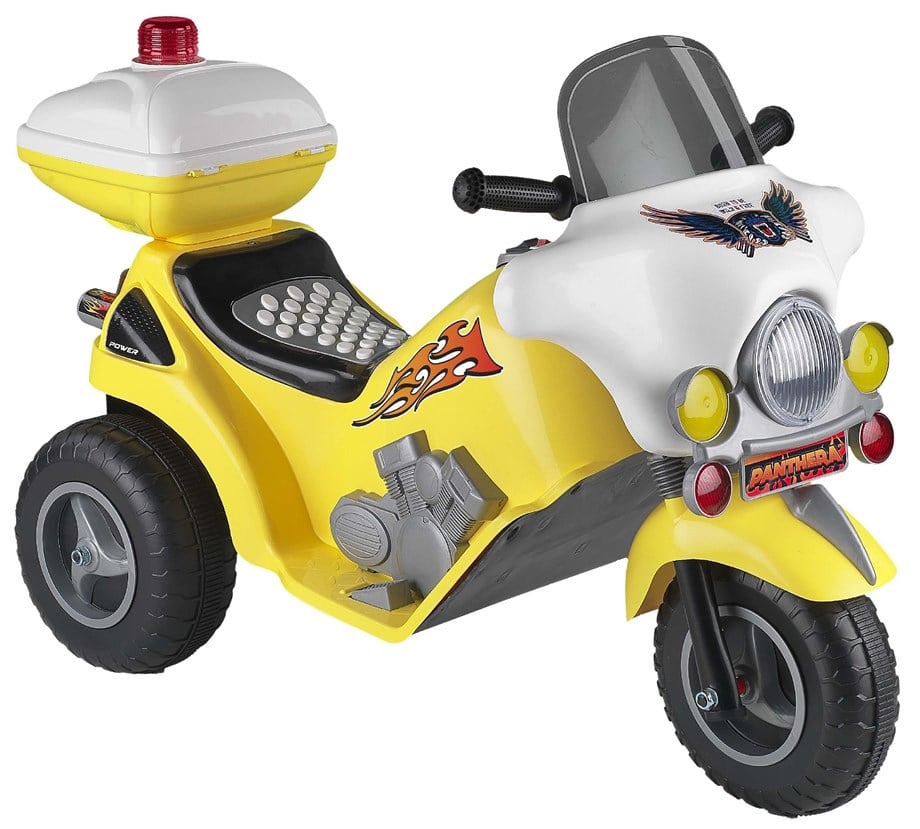 Babyhope Panthera 6Volt Akülü Motor Sarı