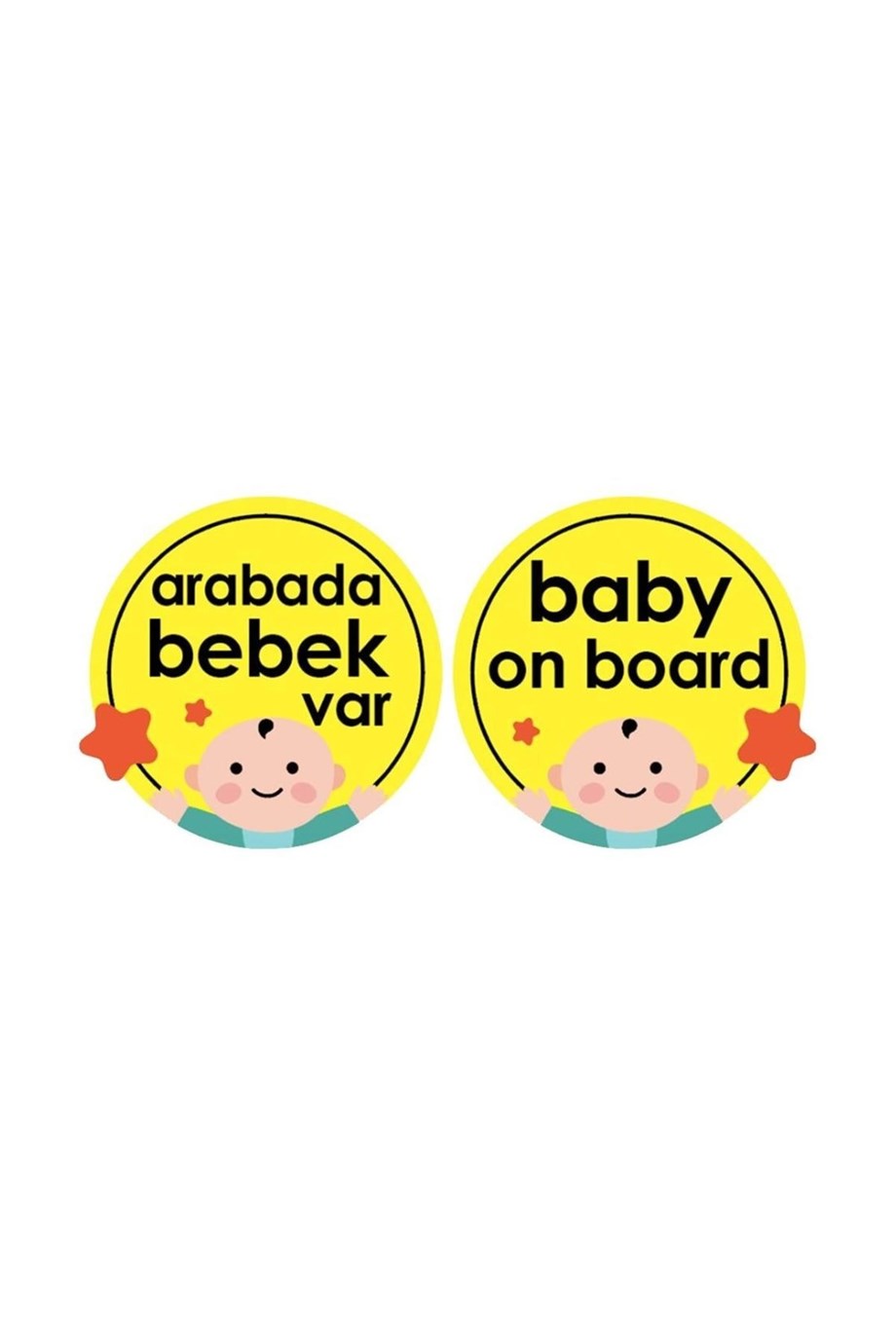 Babyjem Araba Cam Yazısı Arabada Prenses Var