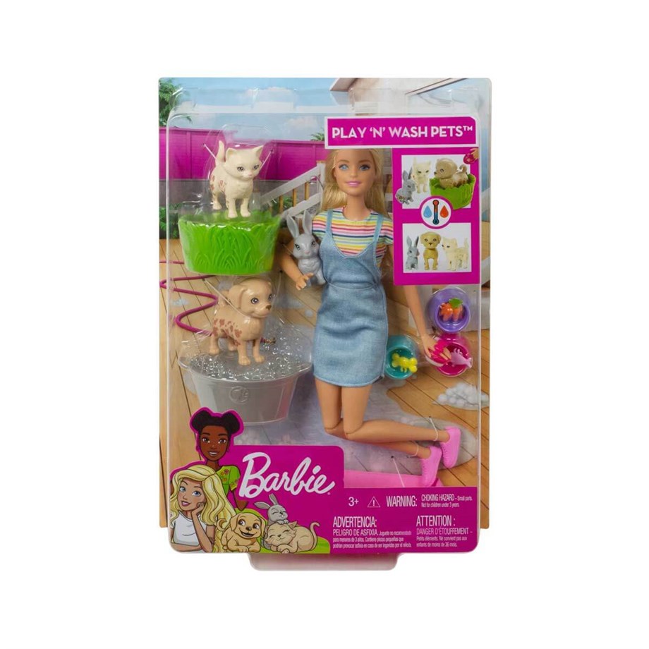 Barbie ve Hayvanları Banyo Eğlencesinde