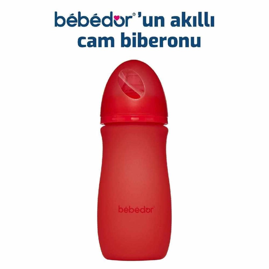 Bebedor Isıyla Renk Değiştiren Cam Biberon 260 Ml