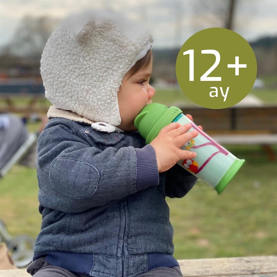Bebedor Karanlıkta Parlayan Pipetli Bardak 240ml