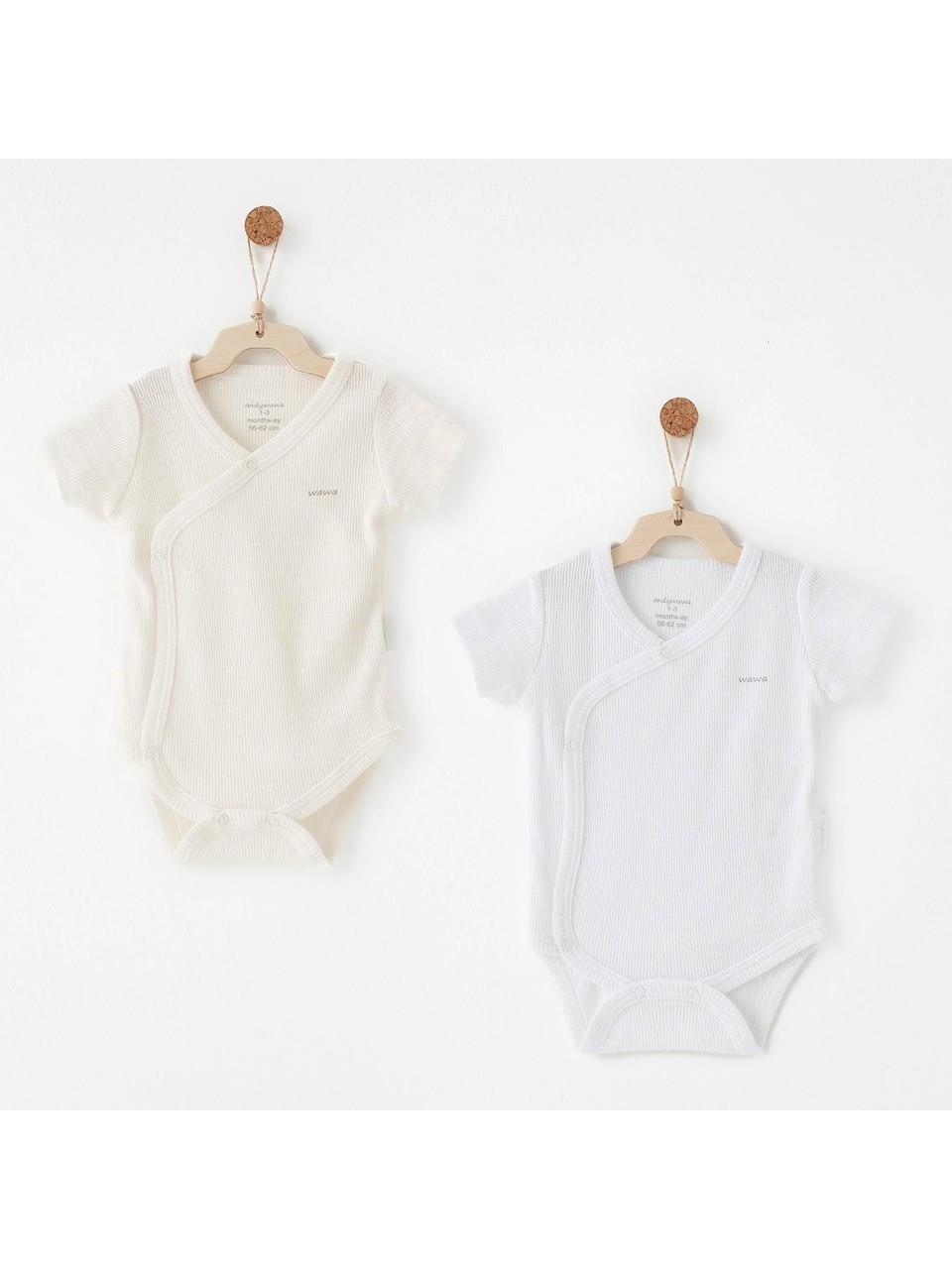BEBEK ZIBIN BODY 2 PCS SIDE SNAP BODY JACQUARD SPECIAL MODAL